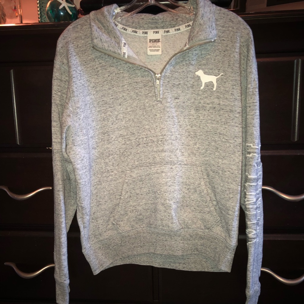 PINK Quarter Zip Sweatshirt
